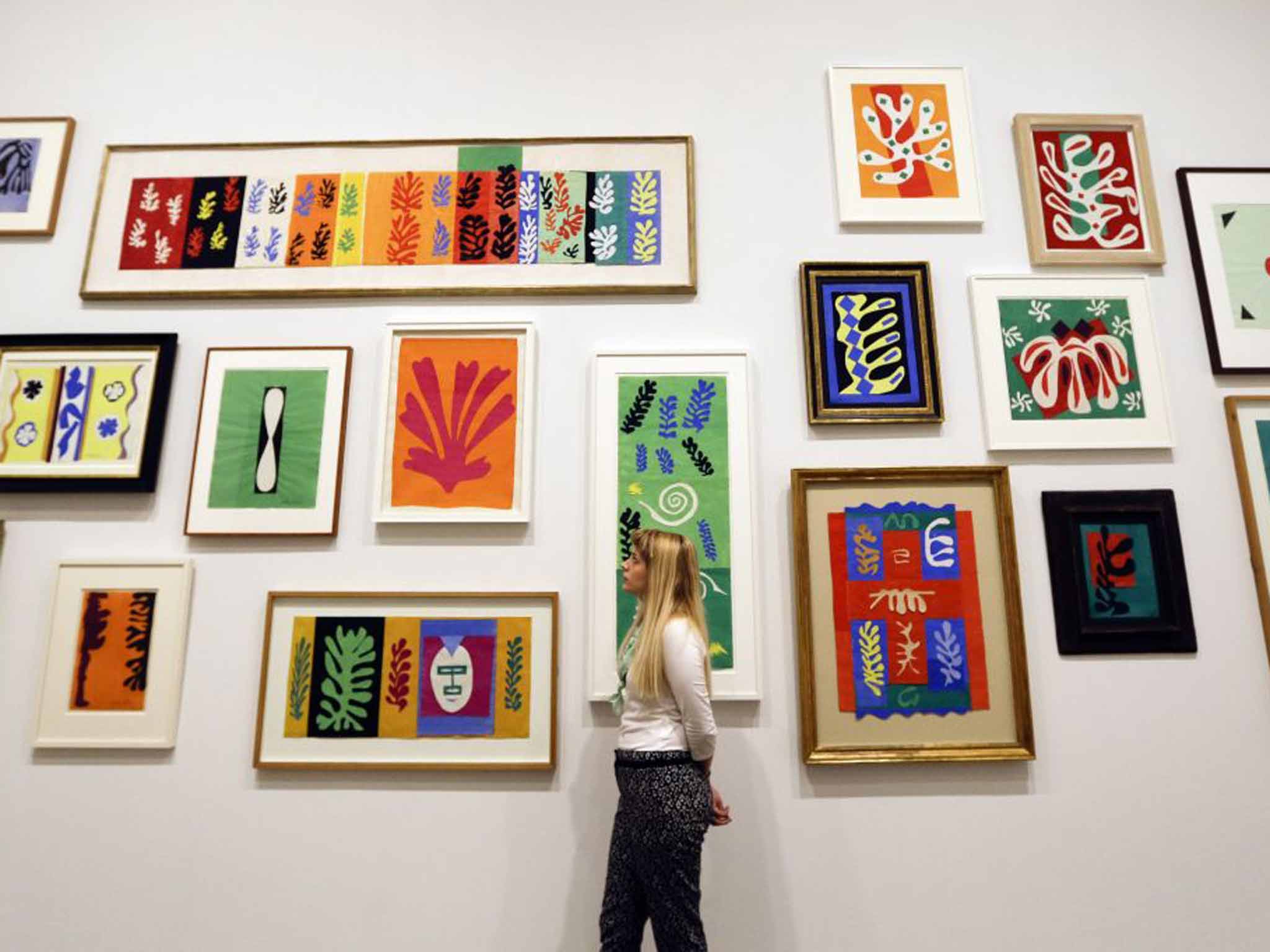 You've been framed: Henri Matisse's colourful cut-outs at Tate Modern