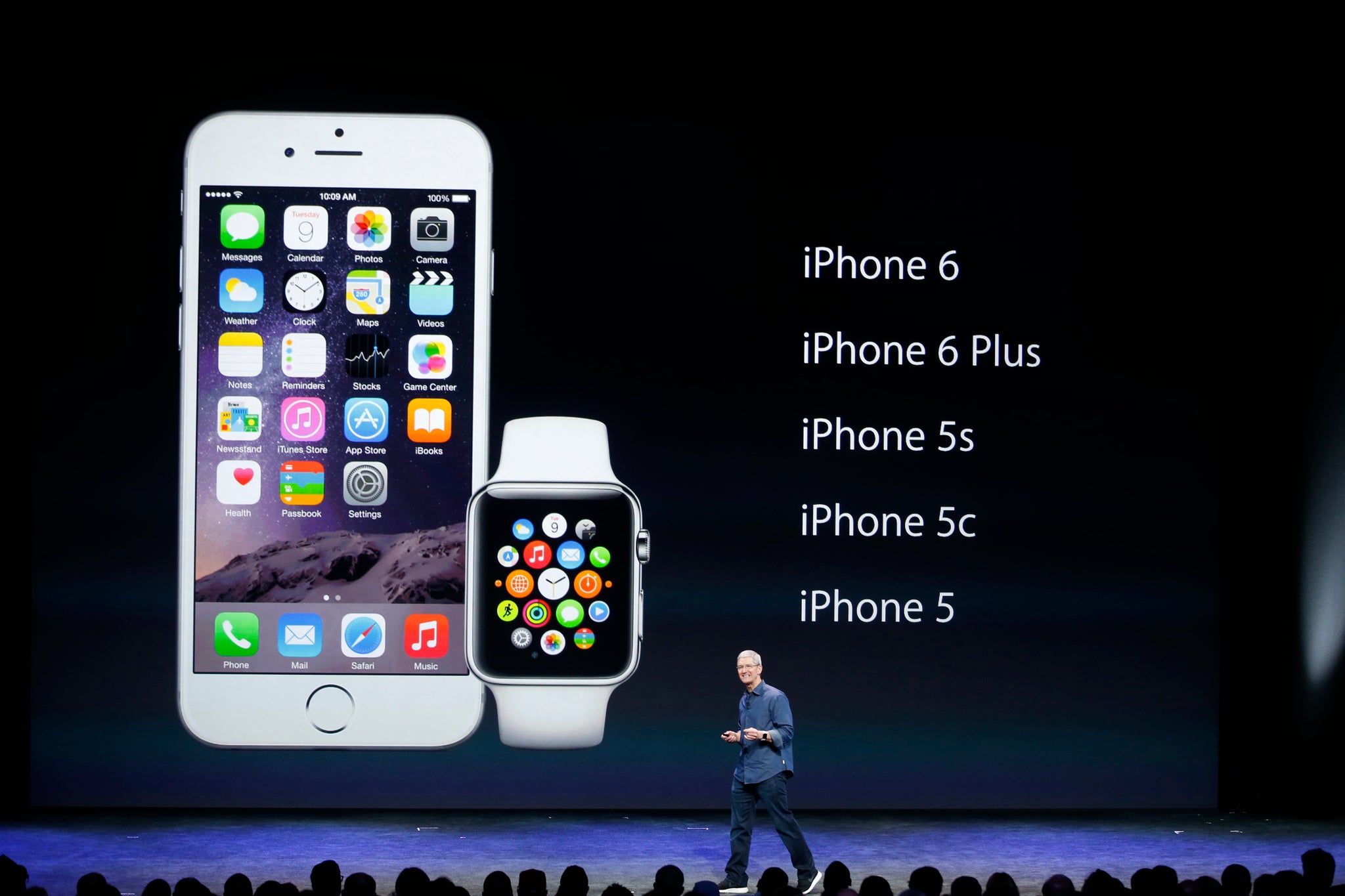 Apple Watch live Apple unveils smartwatch and new MacBook at