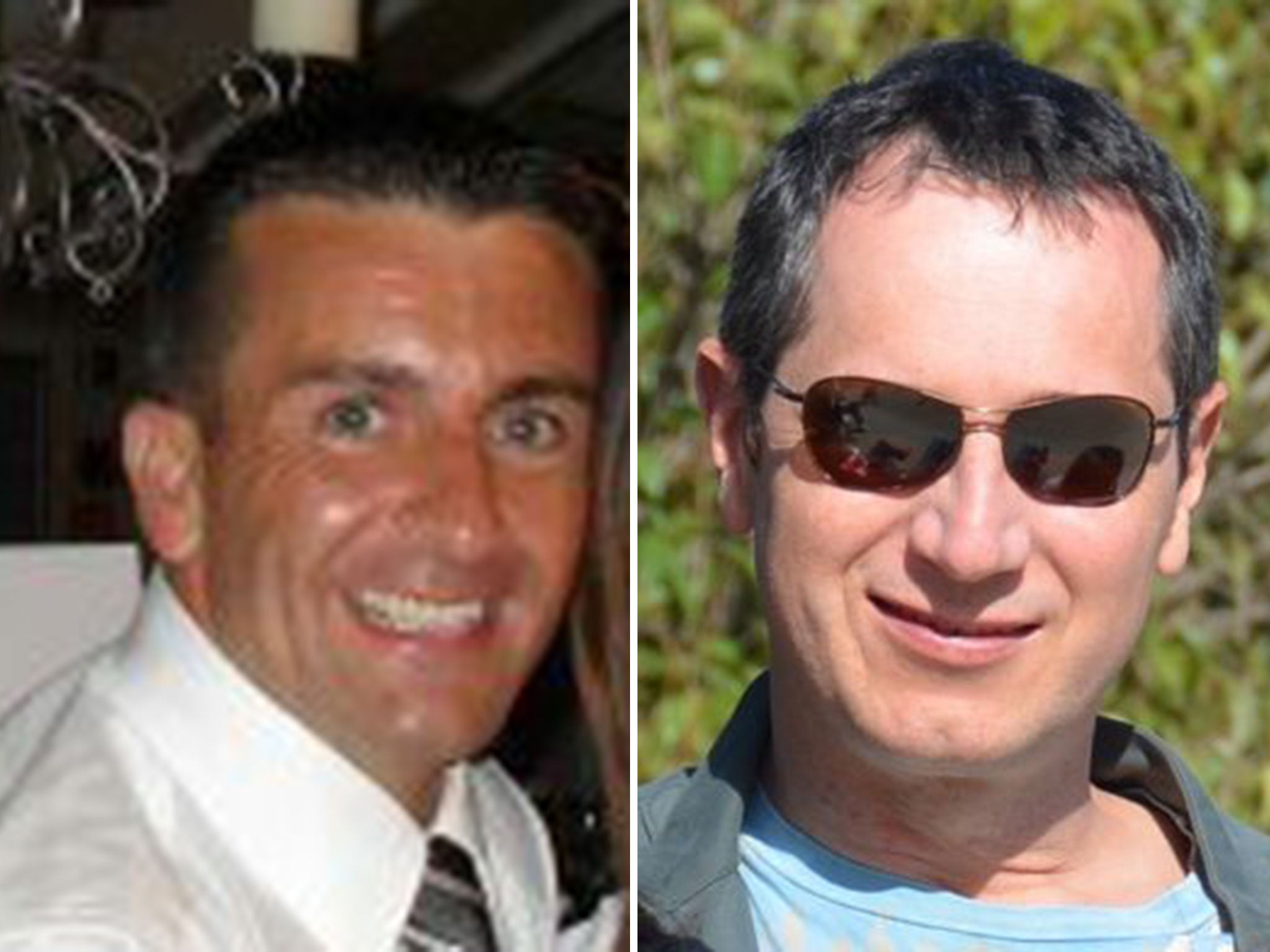 Paul Morgan, left, and Carlos Estrada were among the victims