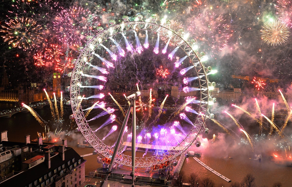 New Year's Eve at the London Eye