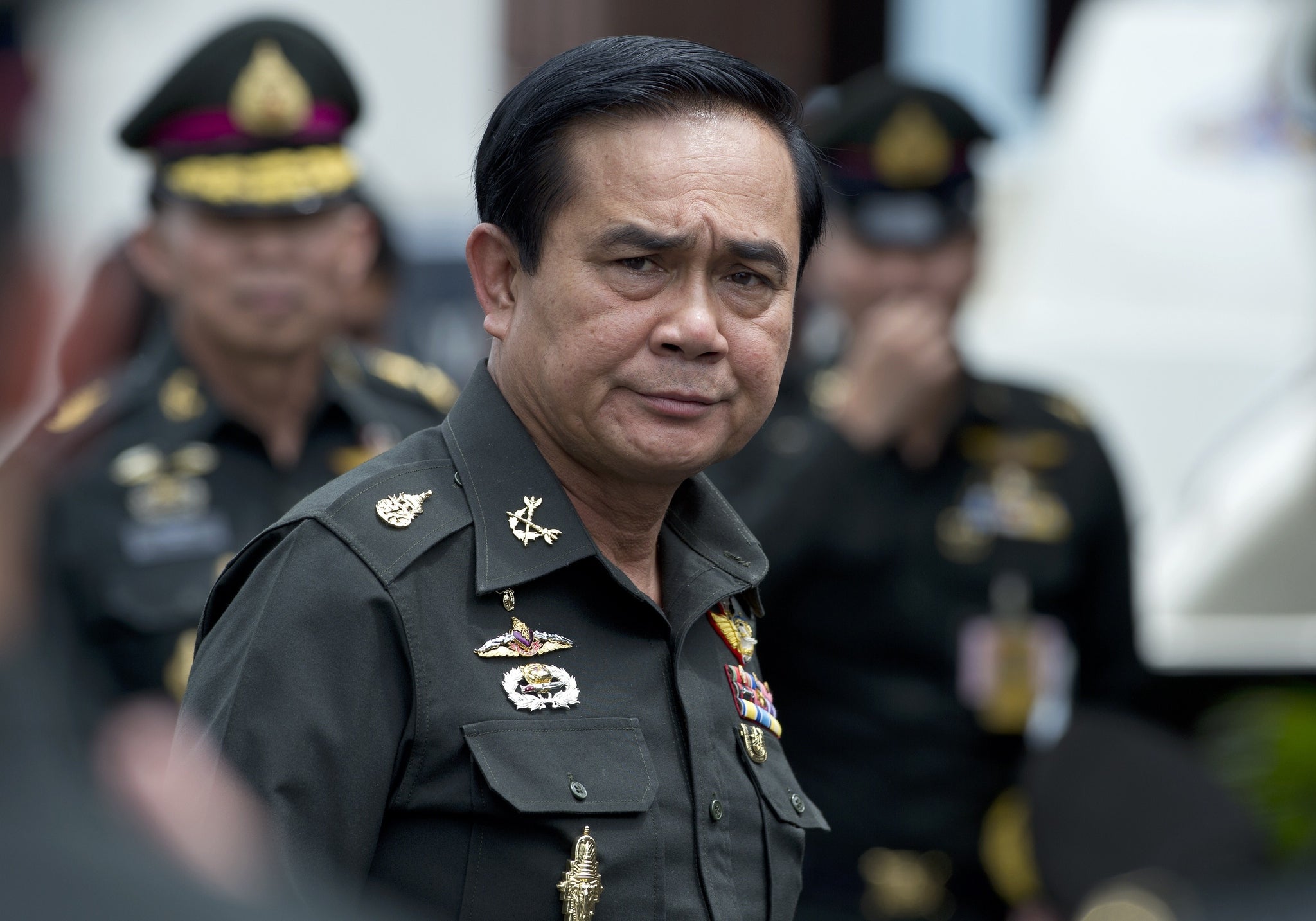 Thailand's leader has said that women tourists cannot expect to be safe in his country 'walking around in bikinis'