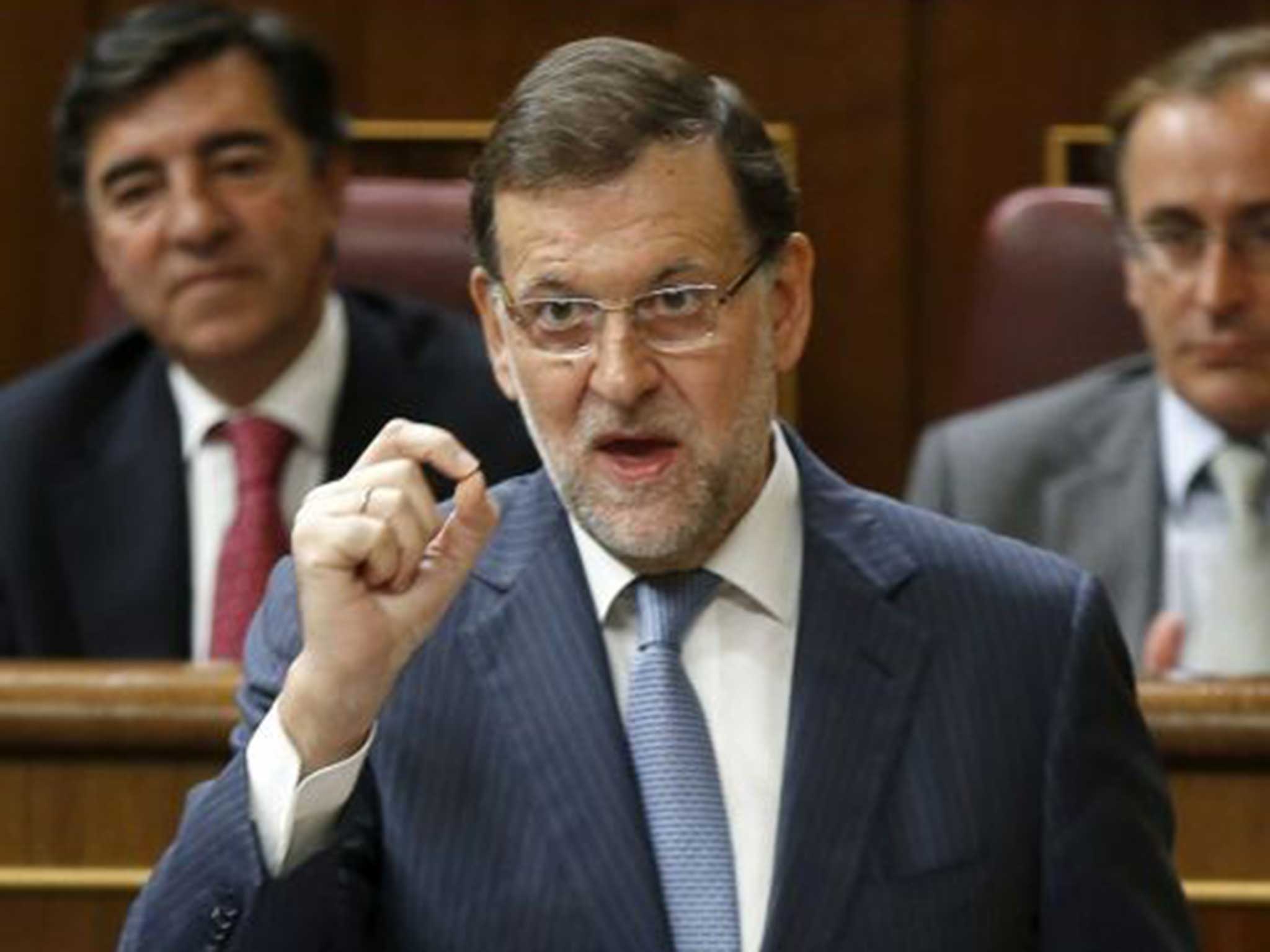 Spanish PM Mariano Rajoy answers questions, Mr Rajoy has said Scotland will not be able to immediately join the EU