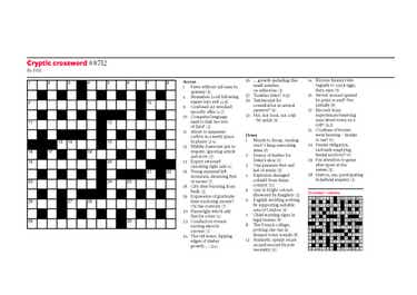 Crosswords The Independent