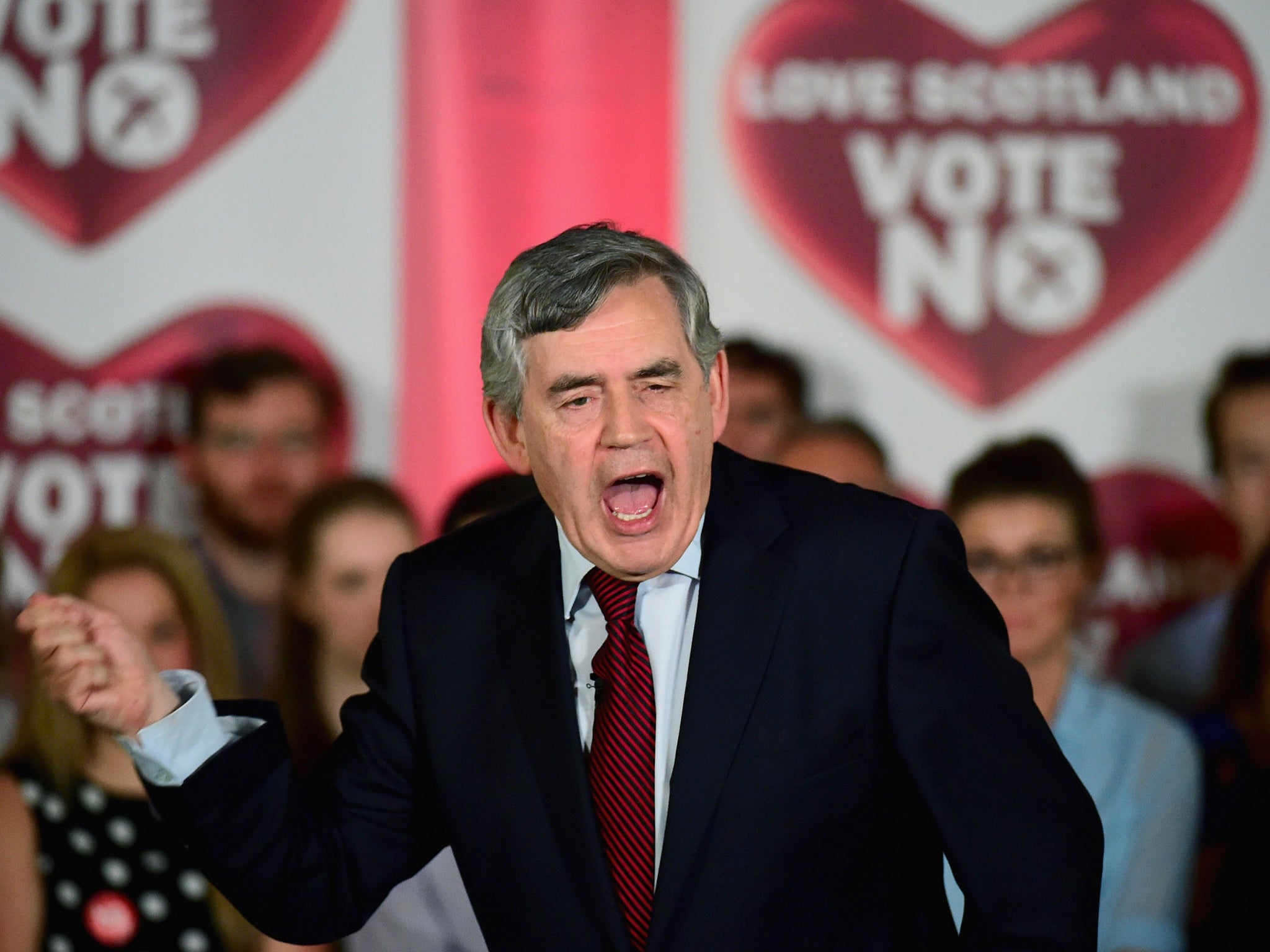Gordon Brown makes his case for a No vote