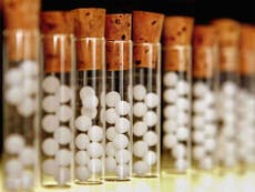 Read more

NHS has spent £1.75m on homeopathy, despite admitting it doesn't work