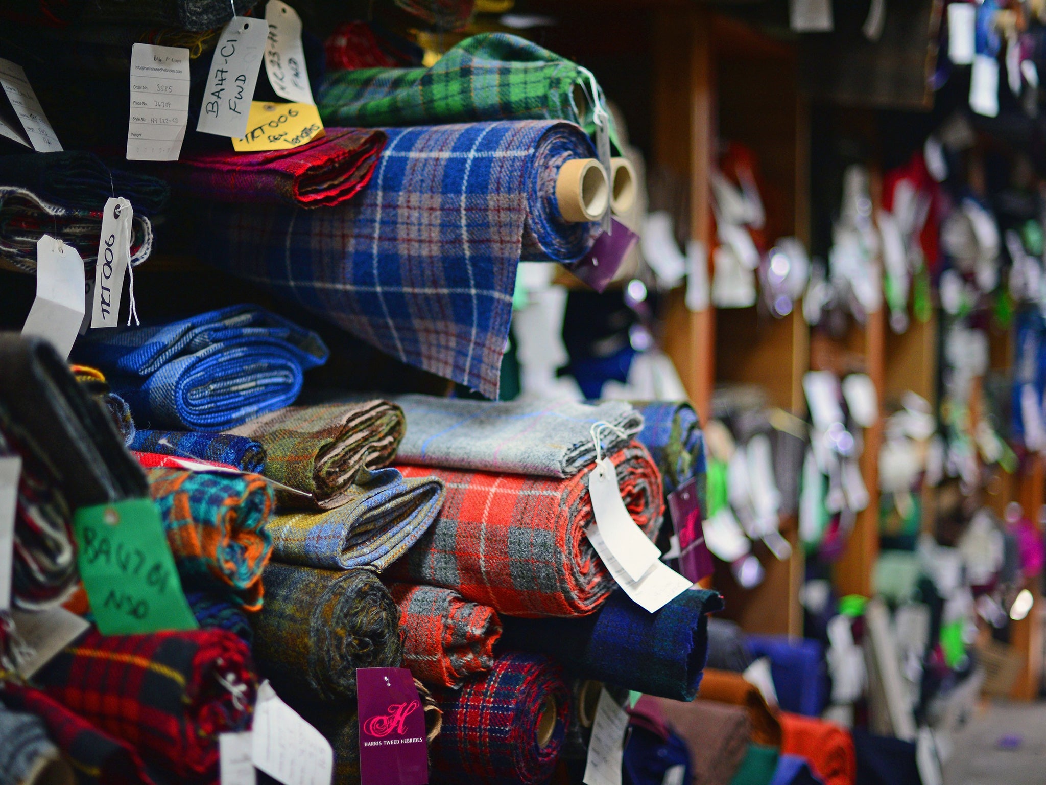 Protected Harris Tweed tartans could become prey to counterfeiters after independence