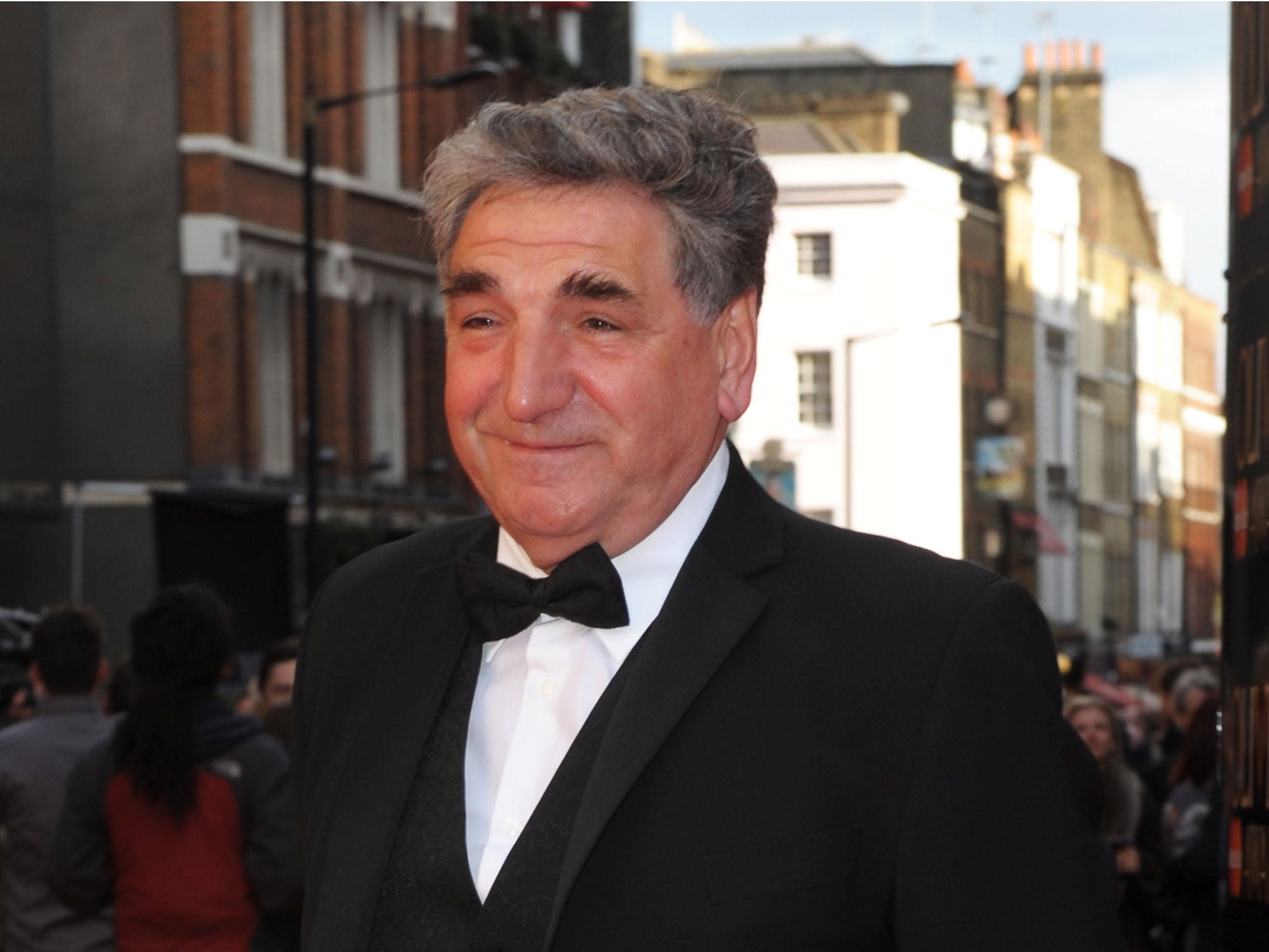 Jim Carter said that, being English, he could not comment