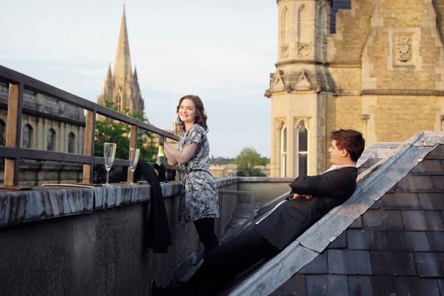 Tory story: Holliday Grainger and Max Irons in The Riot Club