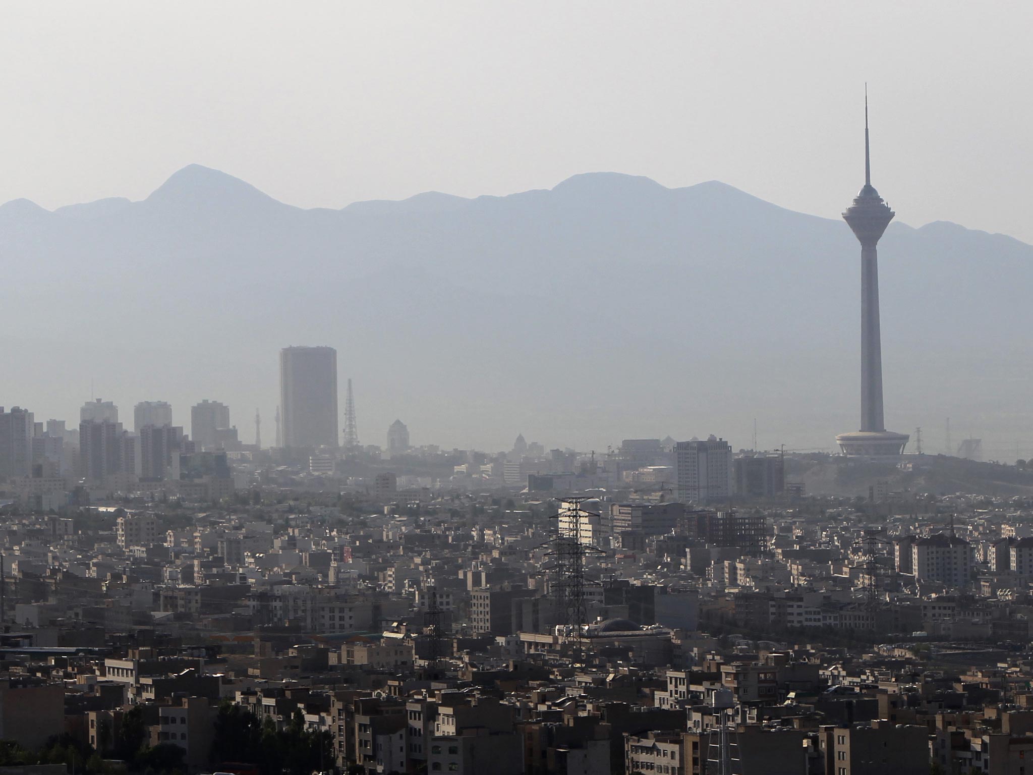 A view over Tehran where Mr Arabi was sentenced