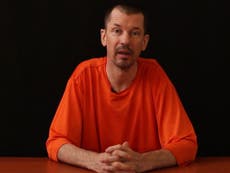 John Cantlie video hints at Isis fear of air strikes