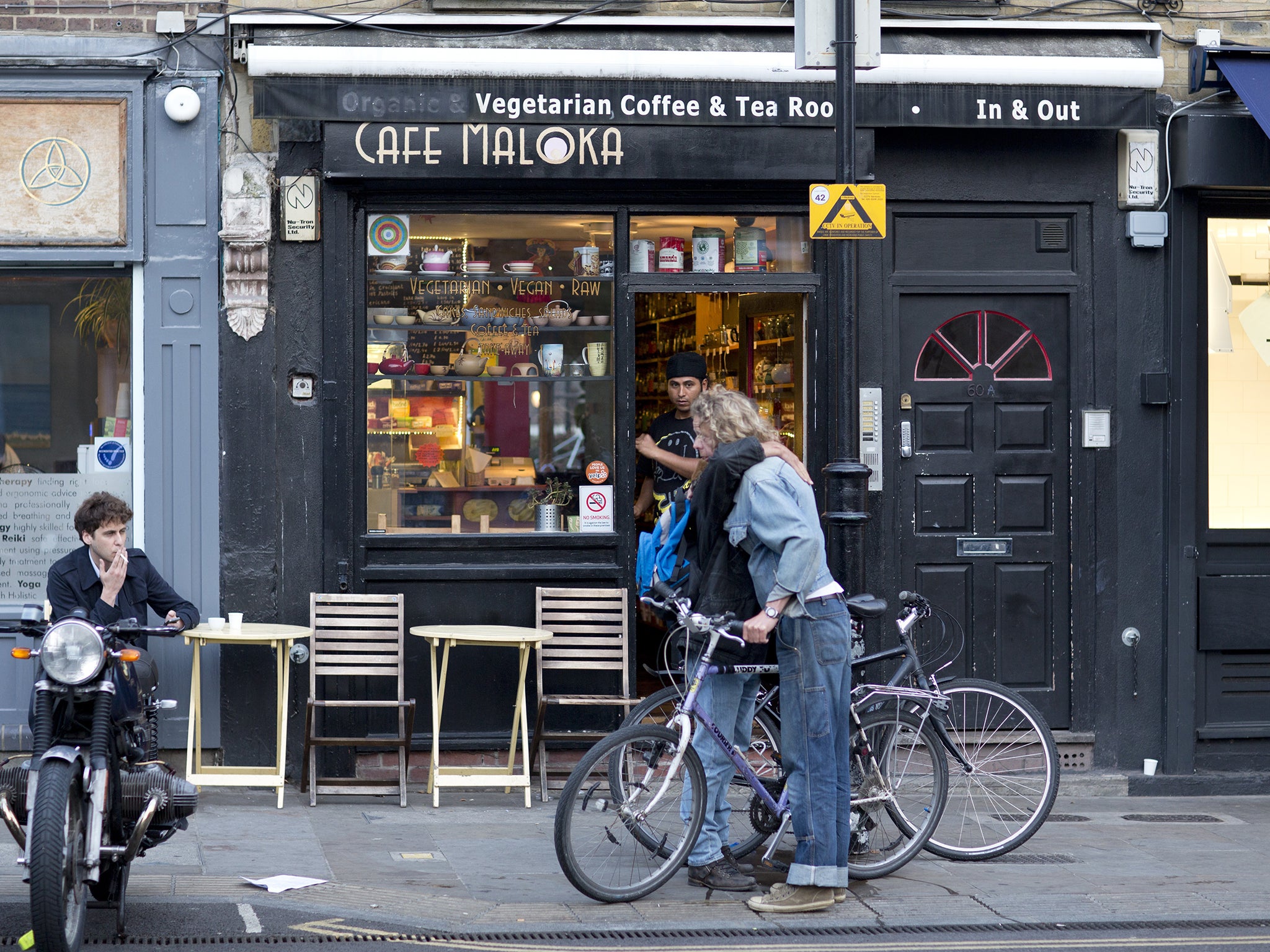 Who are you calling a hipster? Vegan cafés, bikes and turn-ups in Broadway Market, Hackney, east London