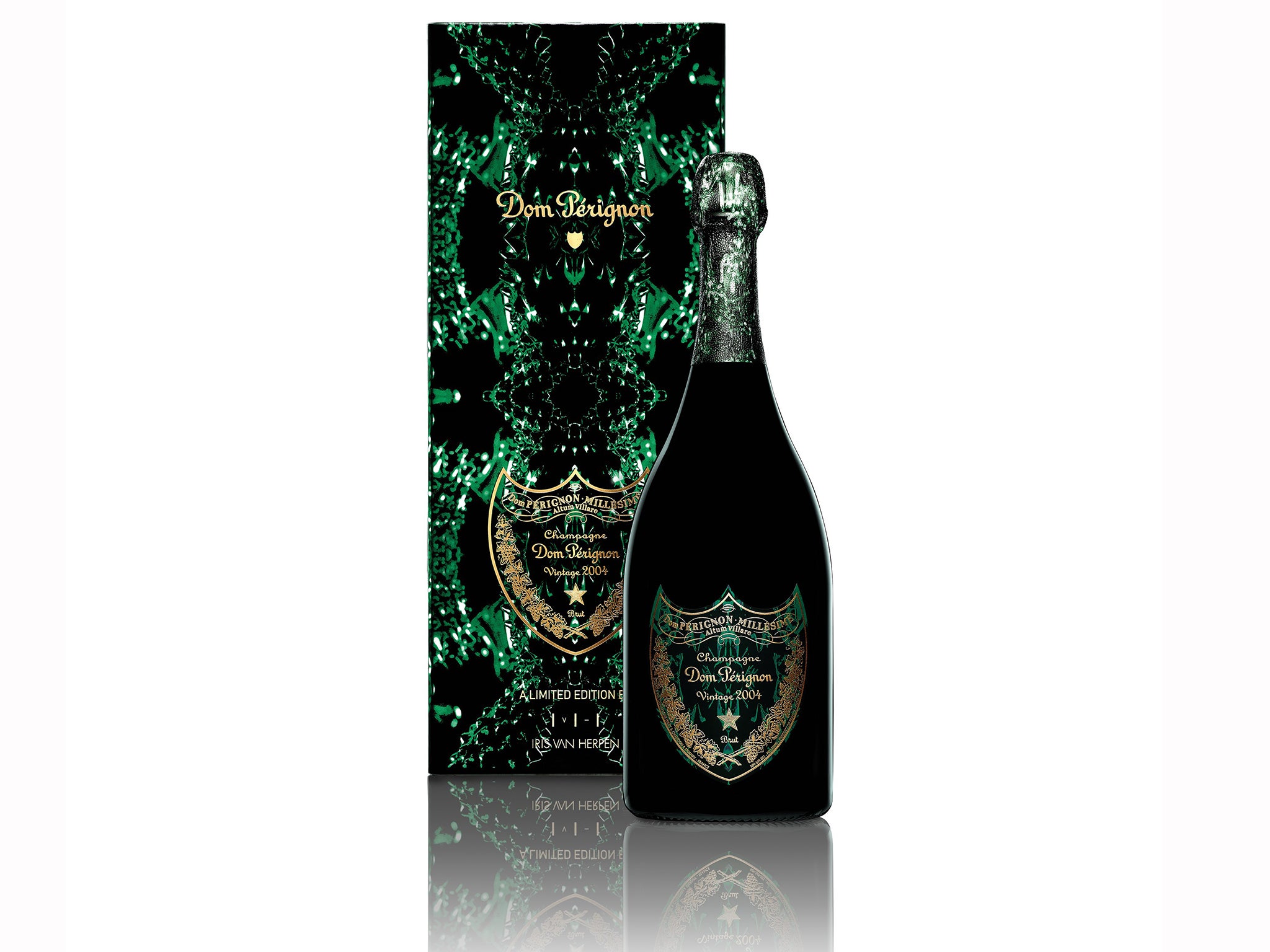 Bewitching bottle: Dom Pérignon’s new label and box, created by fashion designer Iris Van Herpen