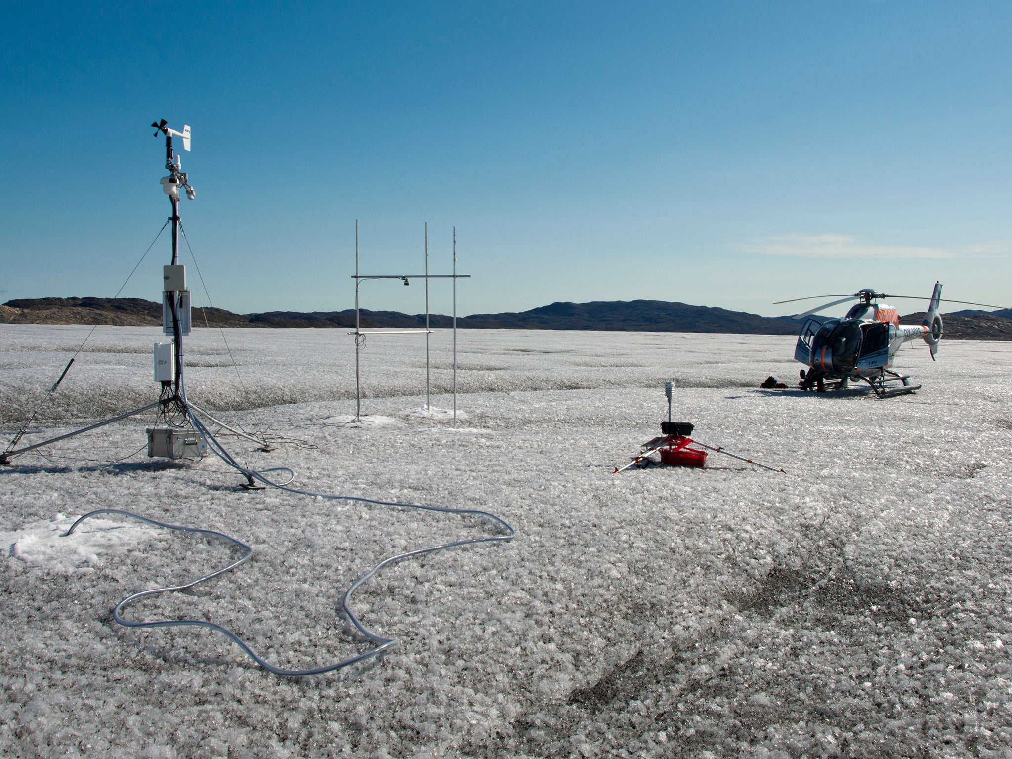 The Dark Snow Project’s most recent Greenland expedition has shown a rapid spread in heat-absorbing dark ice