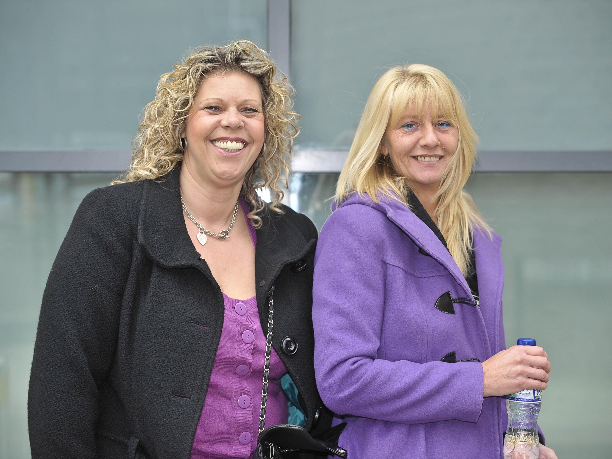 Rita Lomas (left) and Jane Smith were given suspended sentences for their role