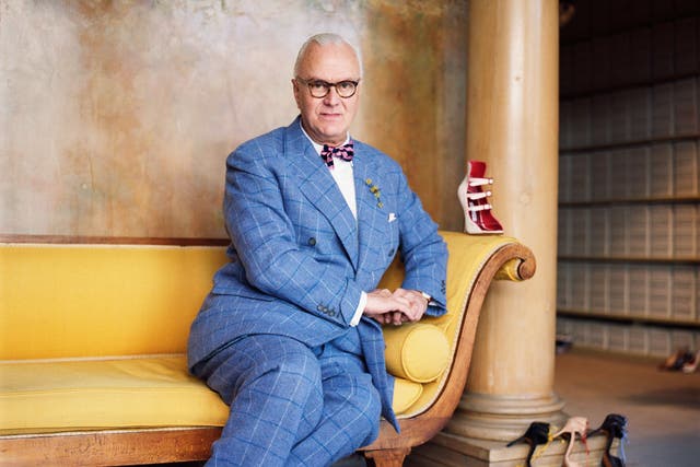 Blahnik says: 'I think I understand the English more than they do themselves'