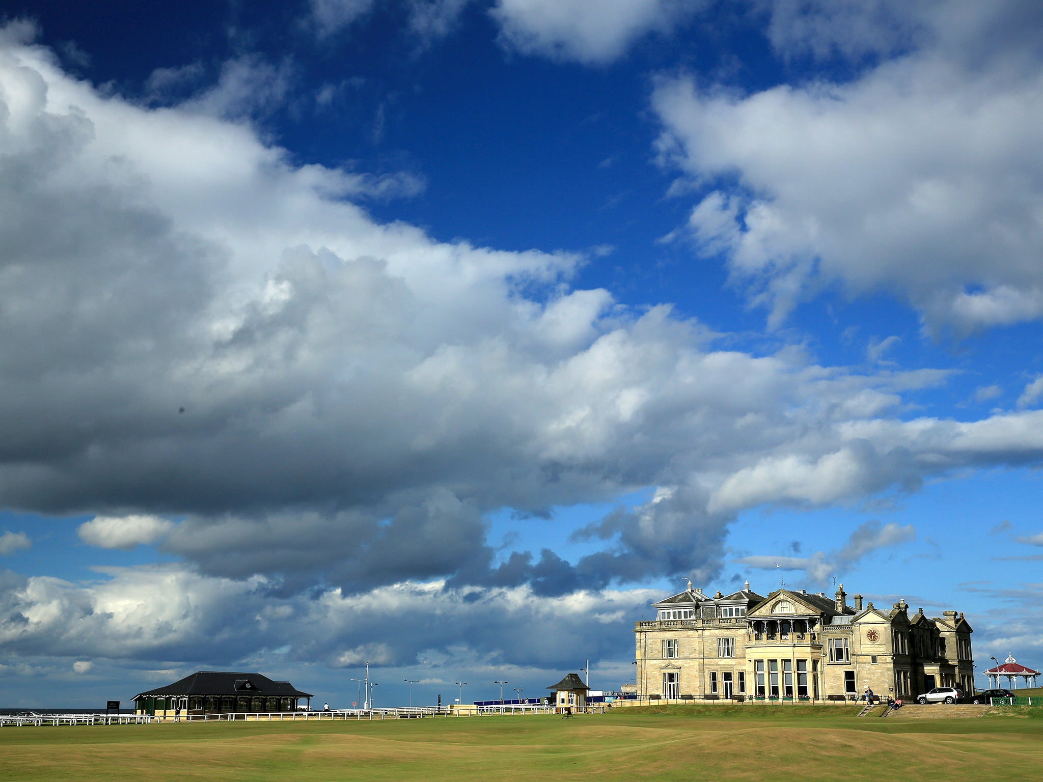 The clubhouse of the Royal and Ancient Golf Club of St Andrews