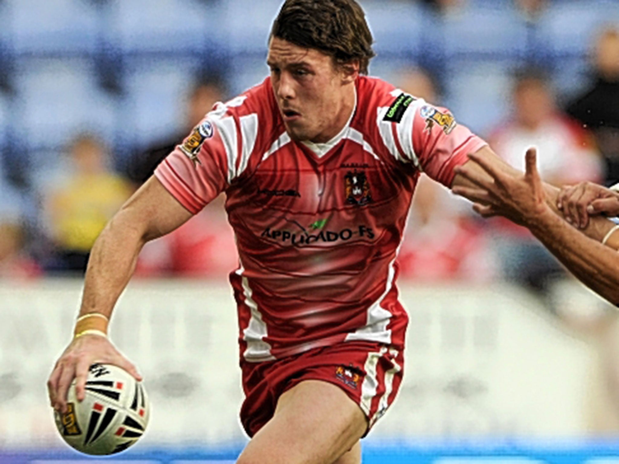 Joel Tomkins scored his first try since returning from rugby union