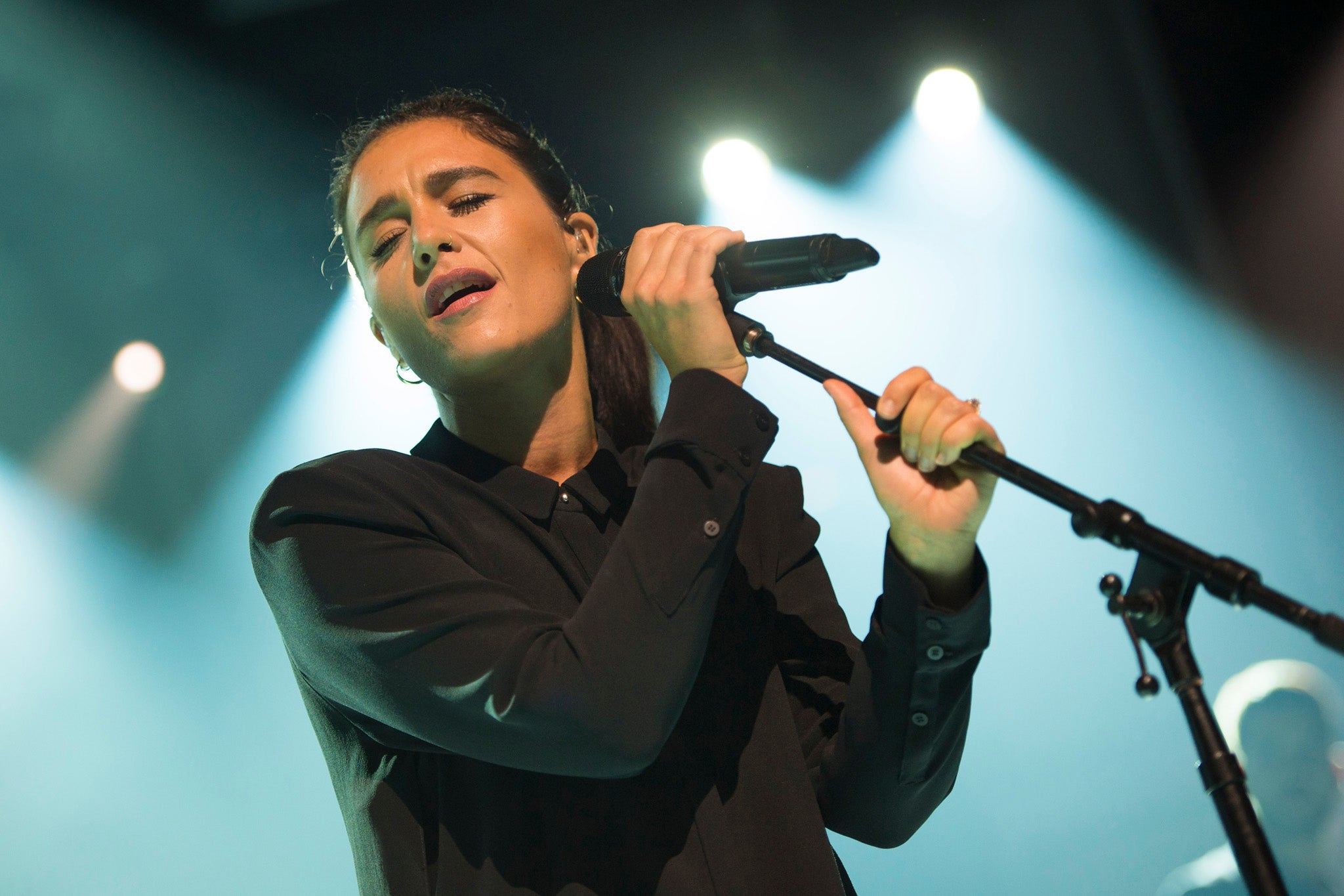 Jessie Ware performs at the Roundhouse as part of the iTunes Festival 2014