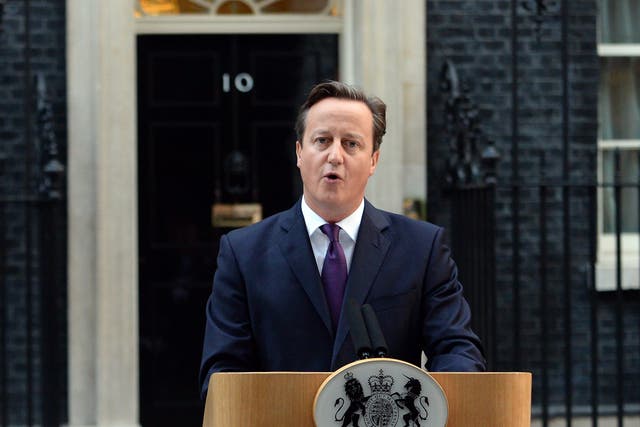 David Cameron signed a “vow” to continue the “Barnett allocation of resources” across the UK