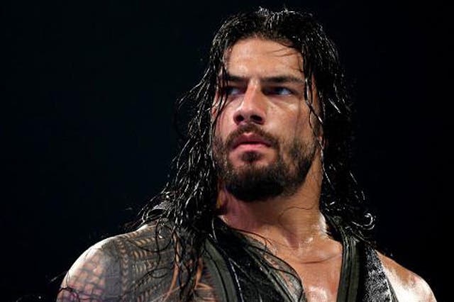 Roman Reigns in action