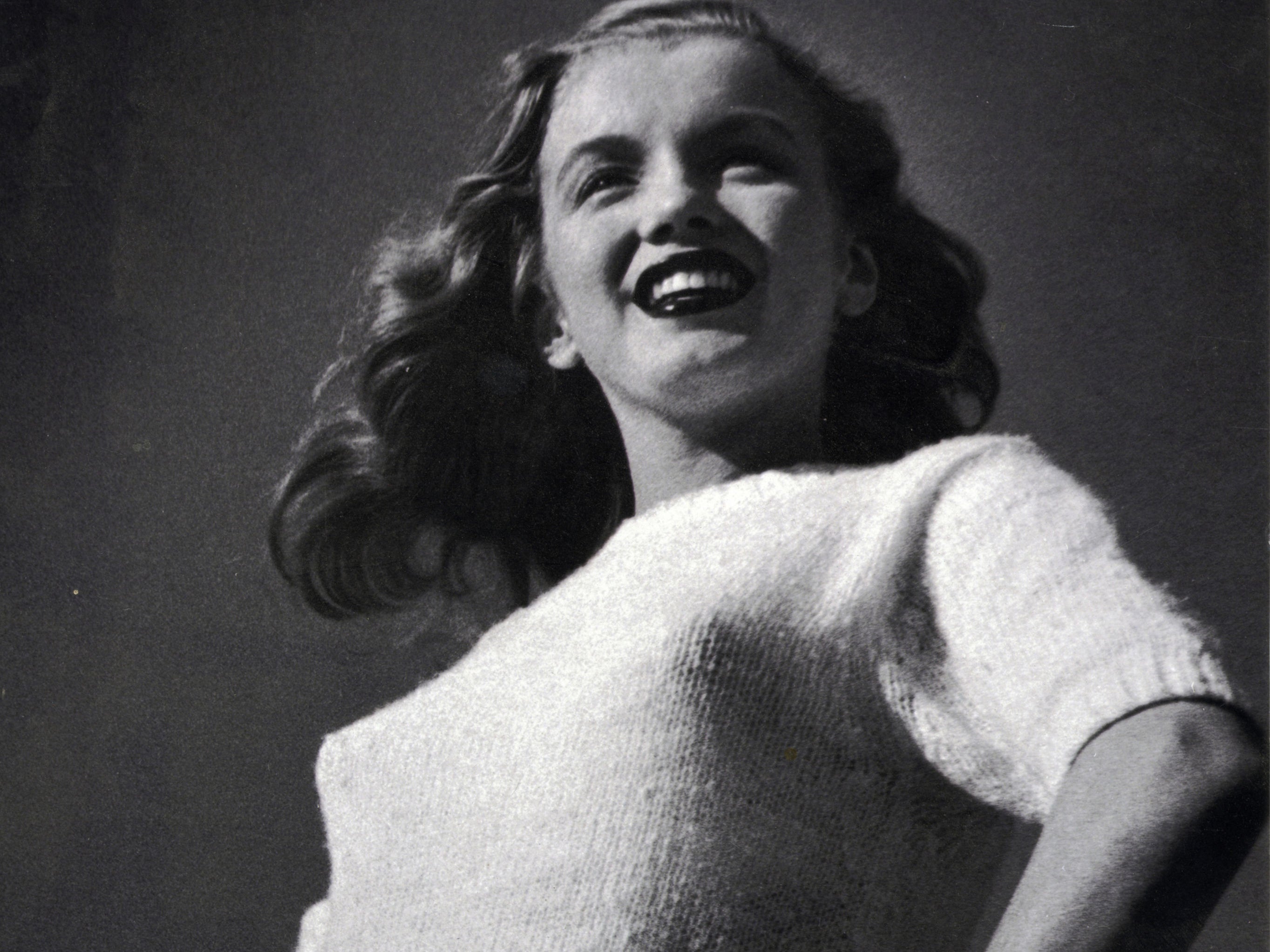 The image of 20-year-old Monroe during a professional photoshoot before she became a Hollywood icon, which has gone under the hammer