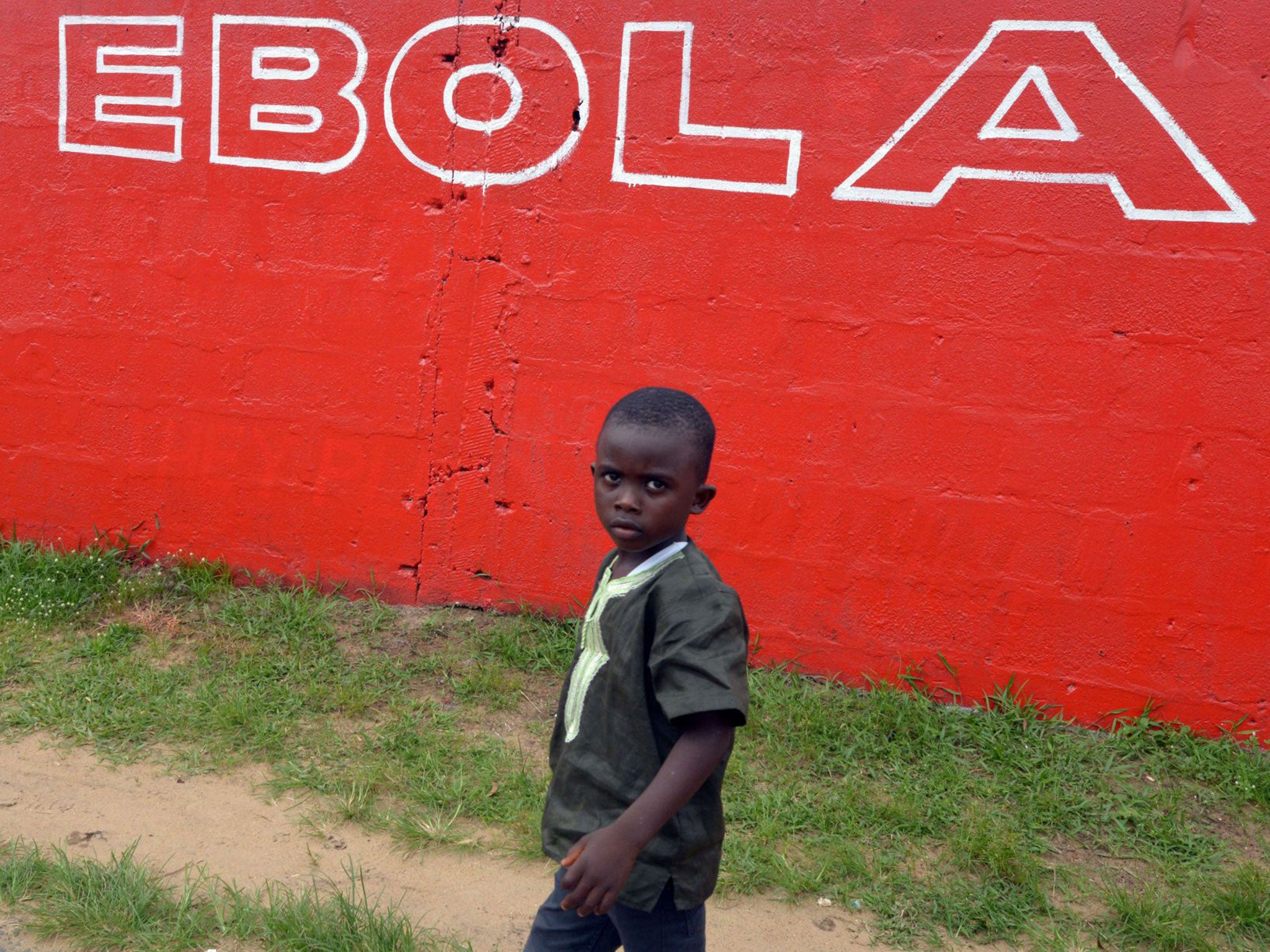 Only around 40 per cent of Liberia's healthcare facilities are currently functioning and all schools are closed