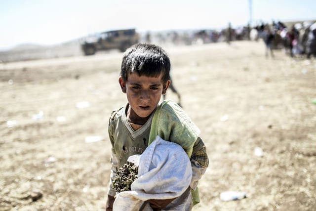 Nowhere child: a Syrian Kurd crosses the border to Turkey 