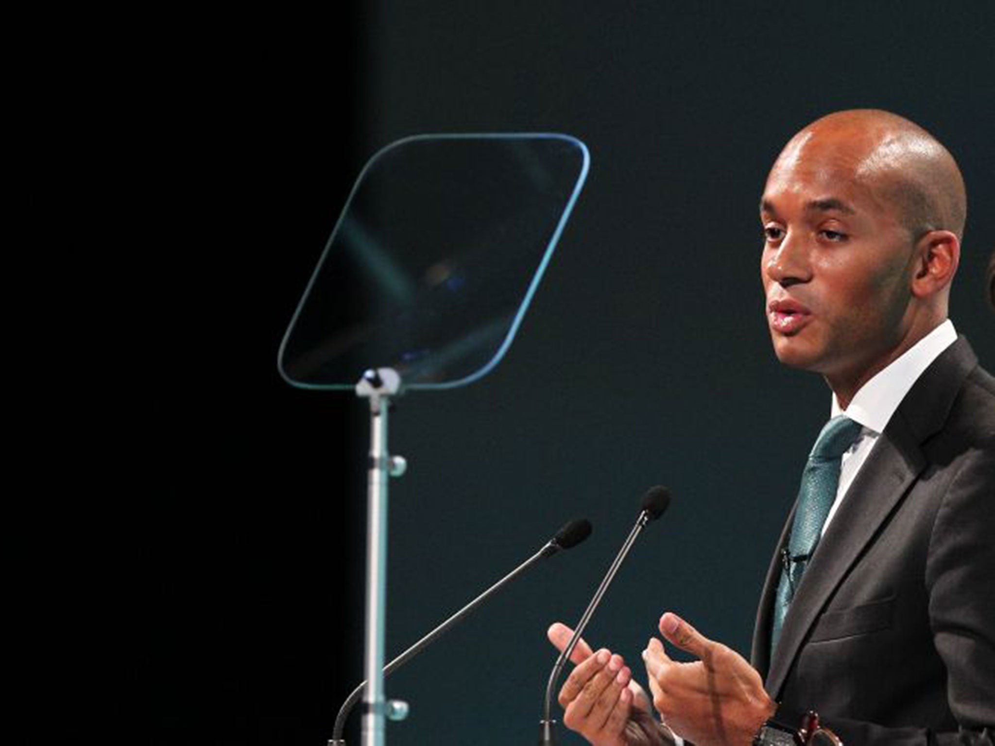 The Shadow Business Secretary speaking during the annual TUC Congress in Liverpool earlier this month