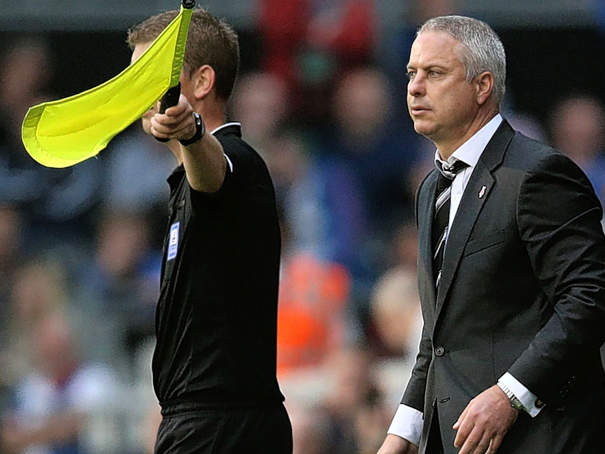 Fighting Kit Fulham caretaker manager Kit Symons urges his players