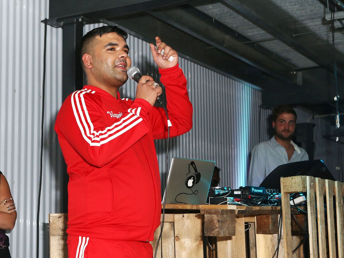 from naughty boy to naughty chef music producer takes dishes public with own stall at british street food awards the independent the independent