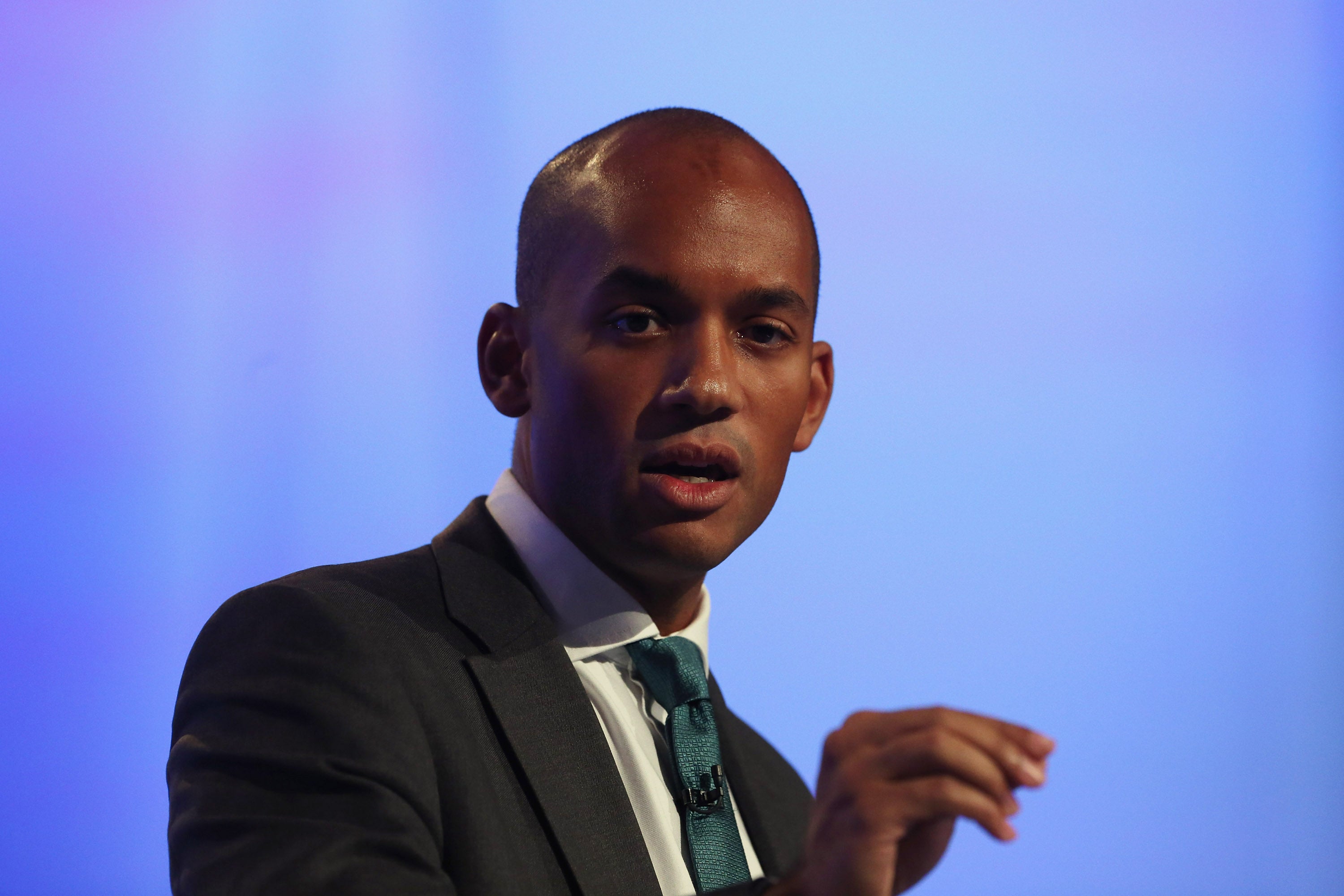 Chuka Umunna, the shadow Business Secretary and another potential future party leader (Getty)