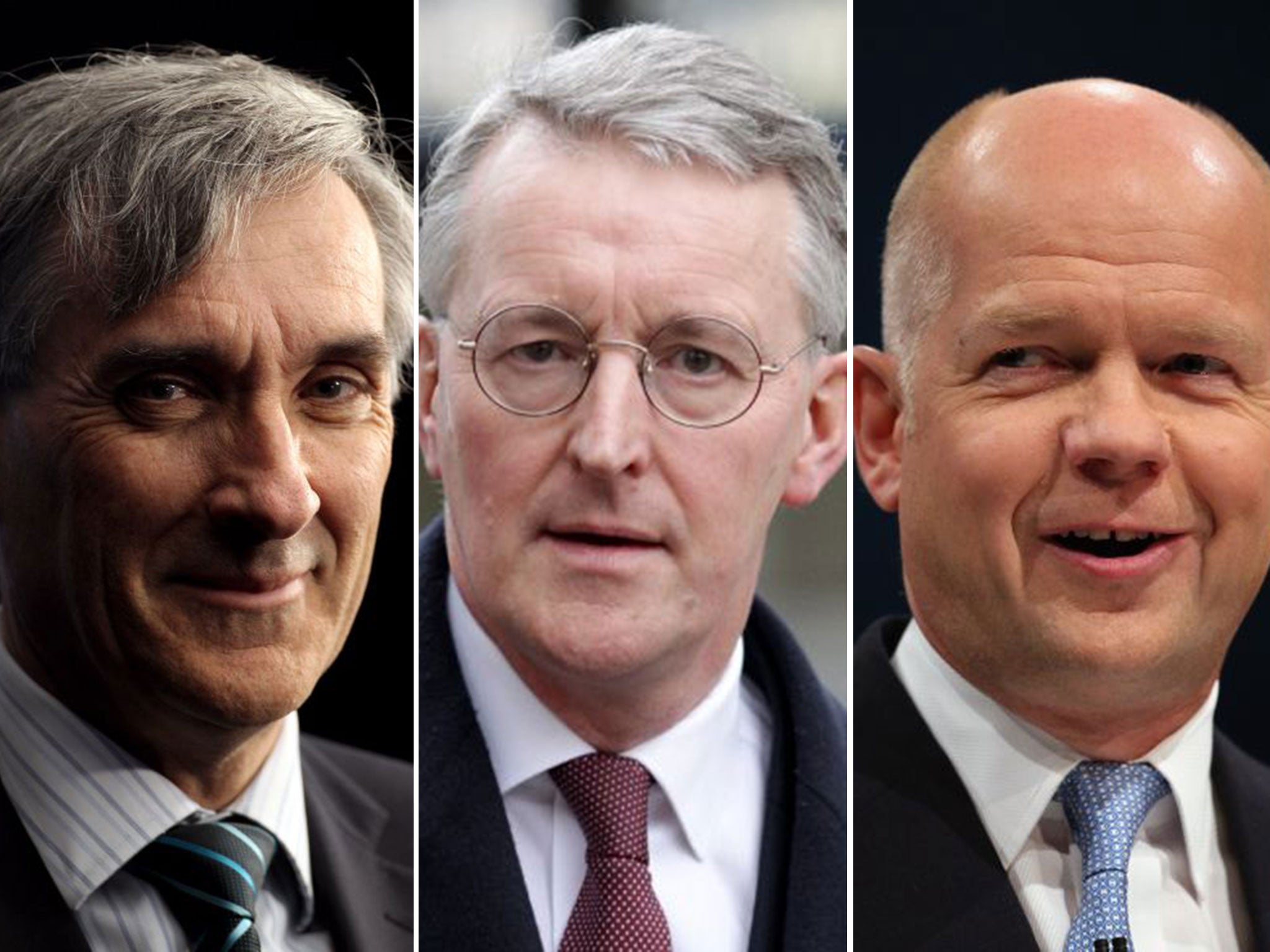 John Redwood, Hilary Benn, and William Hague all differ over what should happen next