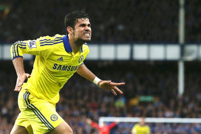 Costa joined Chelsea from Atletico Madrid for £32m in the summer 