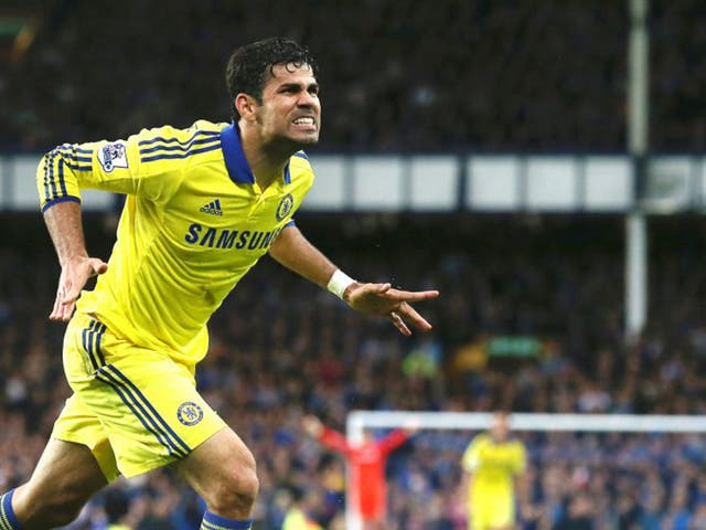 Costa joined Chelsea from Atletico Madrid for £32m in the summer 