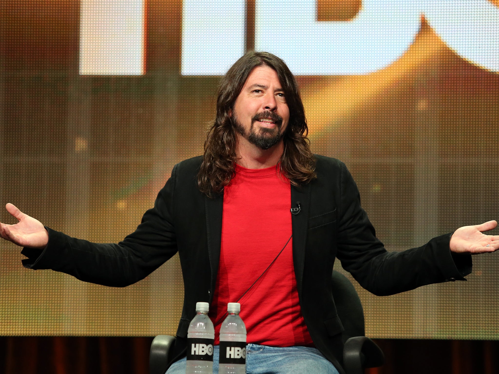 Foo Fighters lead man Dave Grohl talks about the band's forthcoming HBO documentary series