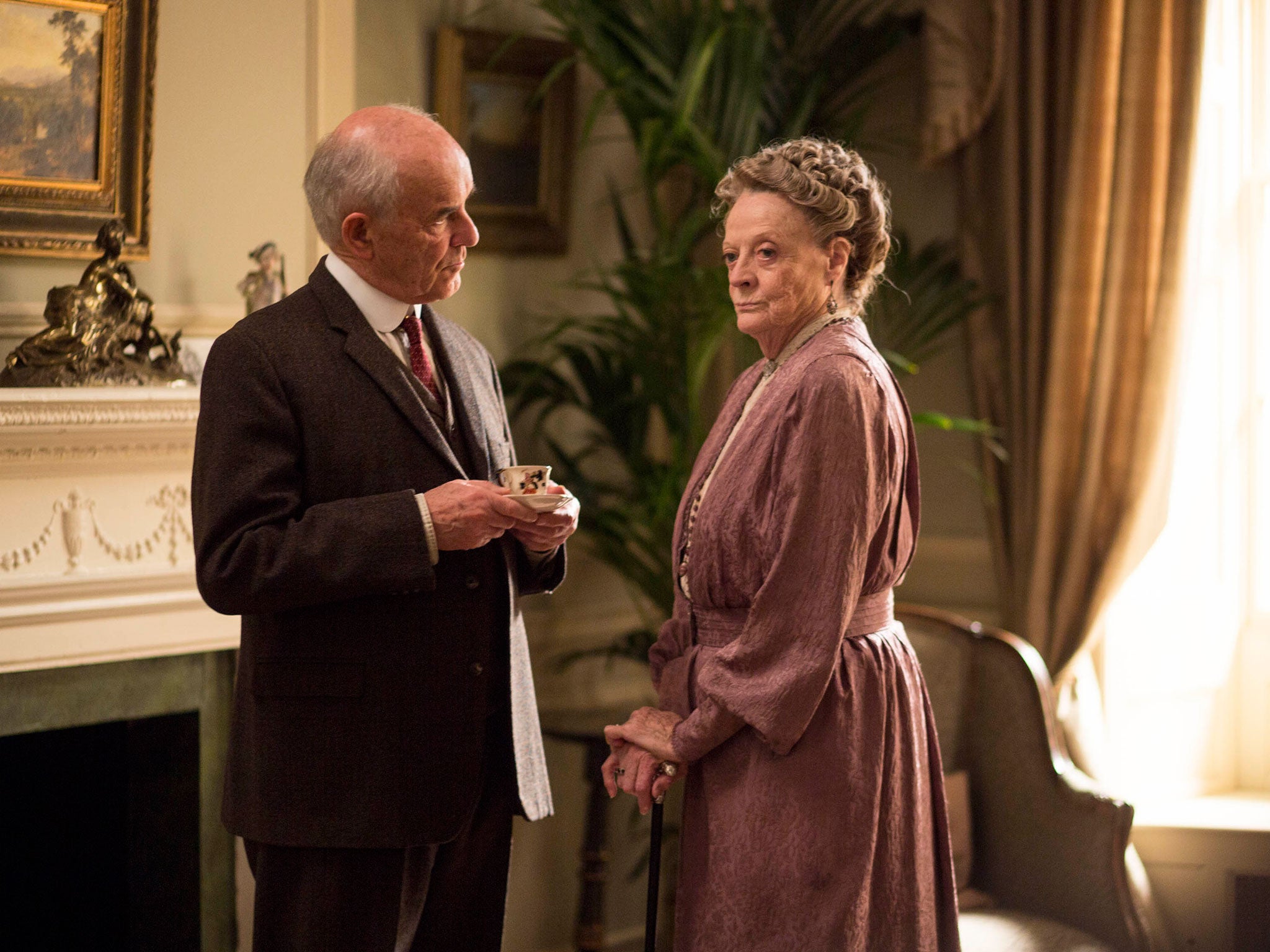 A bit rich: Maggie Smith in Downton Abbey
