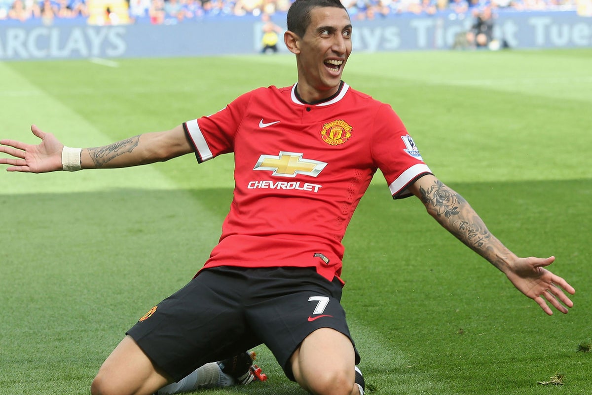 Angel Di Maria: Wearing the Manchester United No 7 shirt like 