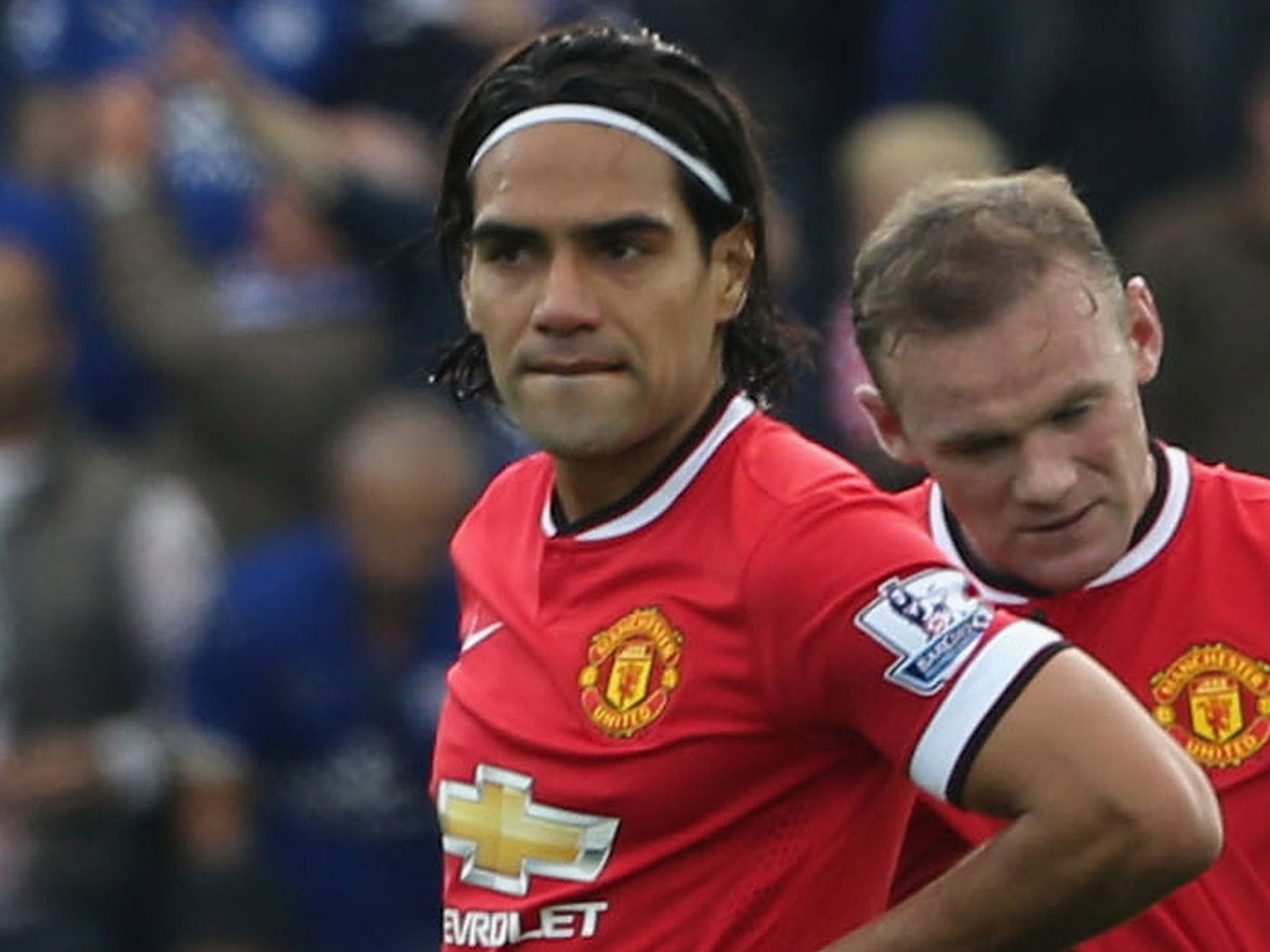 Falcao is likely to make his first start at Old Trafford