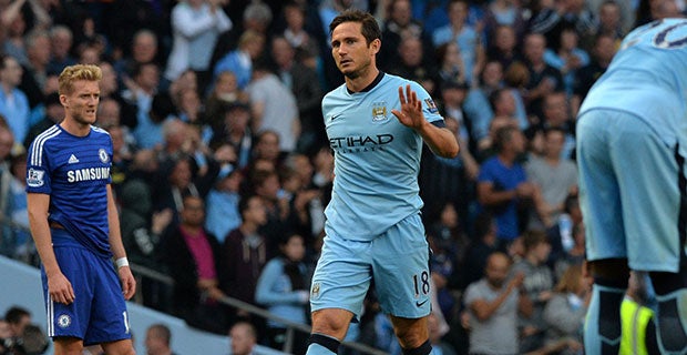 Lampard declined to celebrate after scoring against his old club