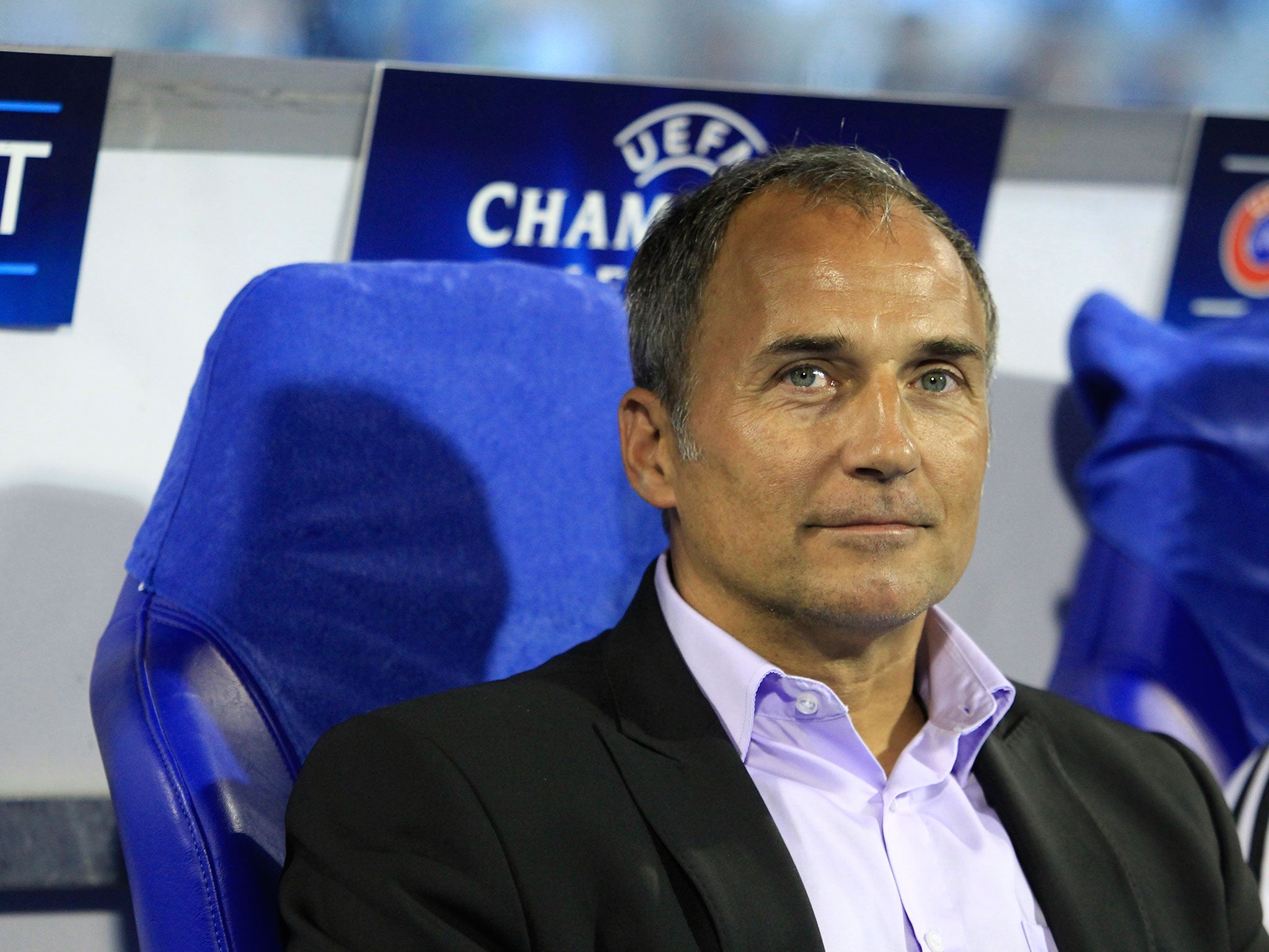 Darko Milanic looks on from the touchline