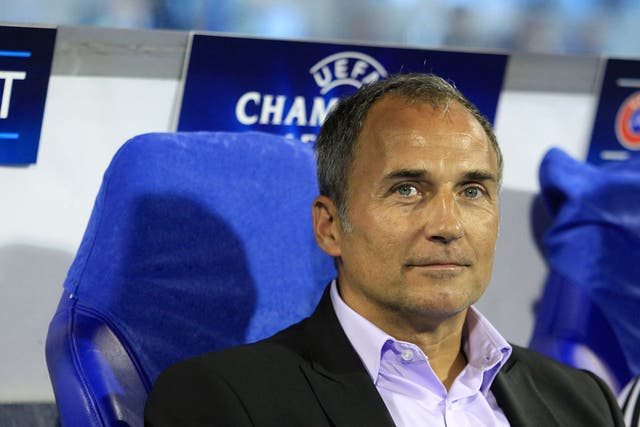 Darko Milanic looks on from the touchline