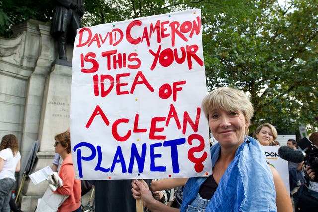 Around 40,000 people marched in London including Emma Thompson and many marches were arranged around the world to demand urgent action on climate change