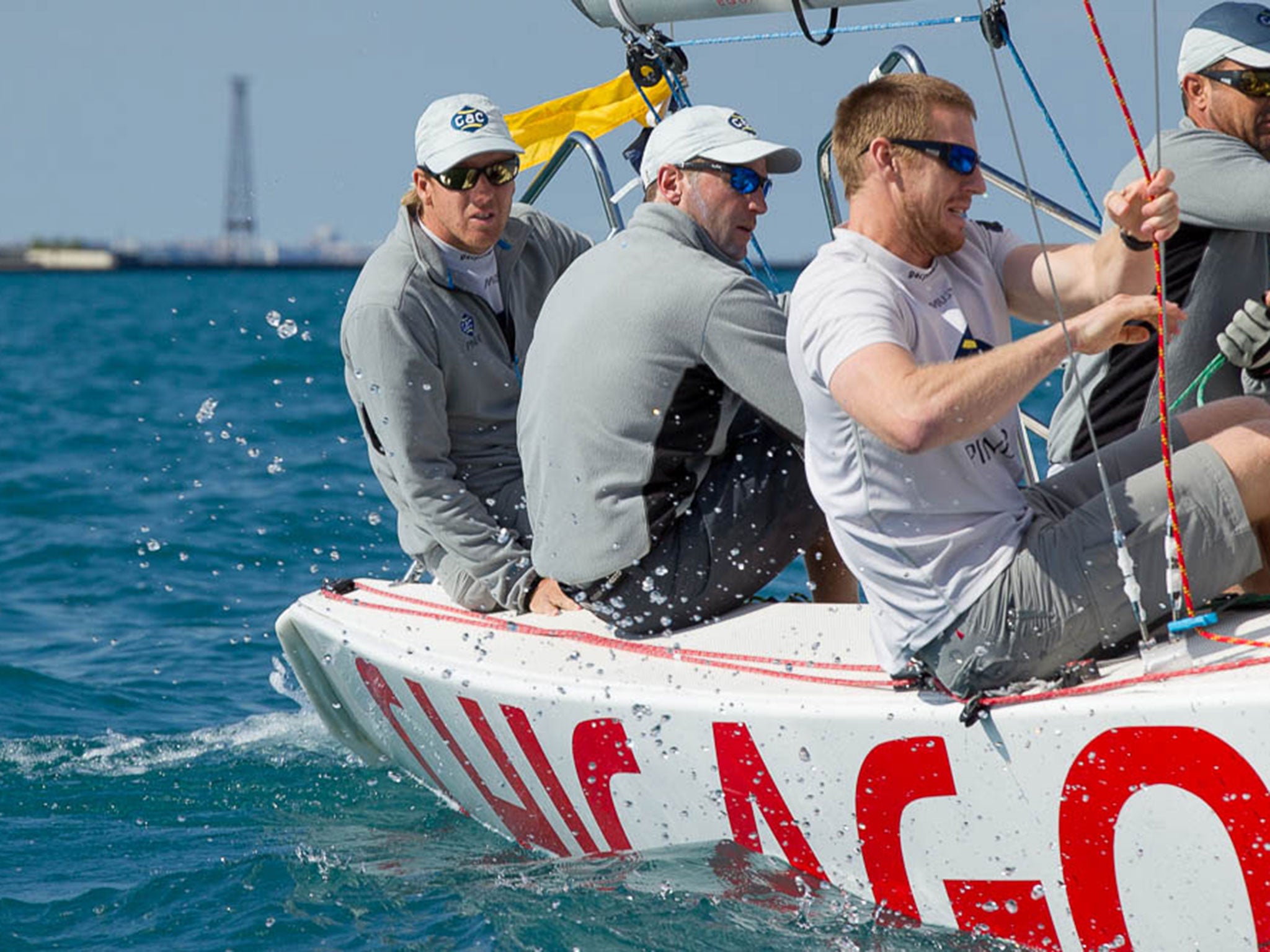 Ian Williams (left) and his reshuffled GAC Pindar crew, made short work of reaching the semi-finals of the Chicago Match Cup in the Alpari series