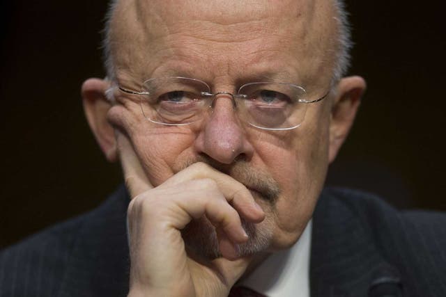 James Clapper said he told Mr Trump the leaked private security company document was “not a US Intelligence Community product”, and described media reports on the allegations as 'corrosive and damaging'