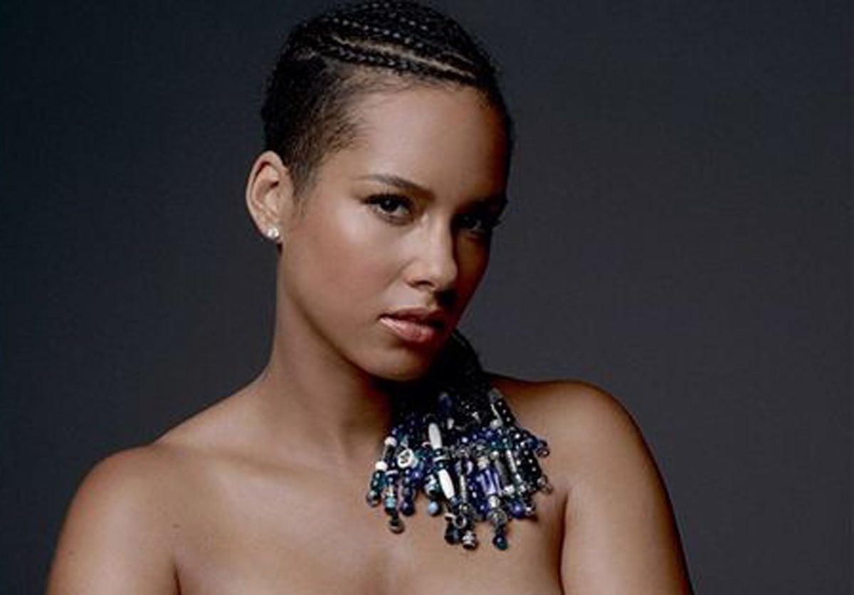 Naked pictures of alicia keys