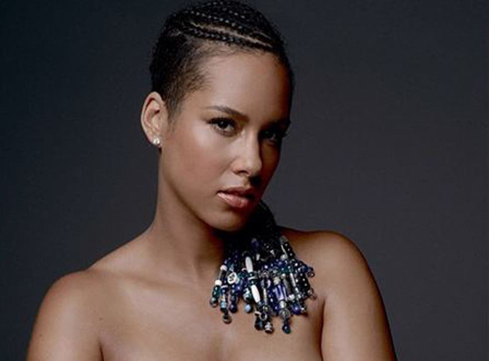 Nude picture of alicia keys