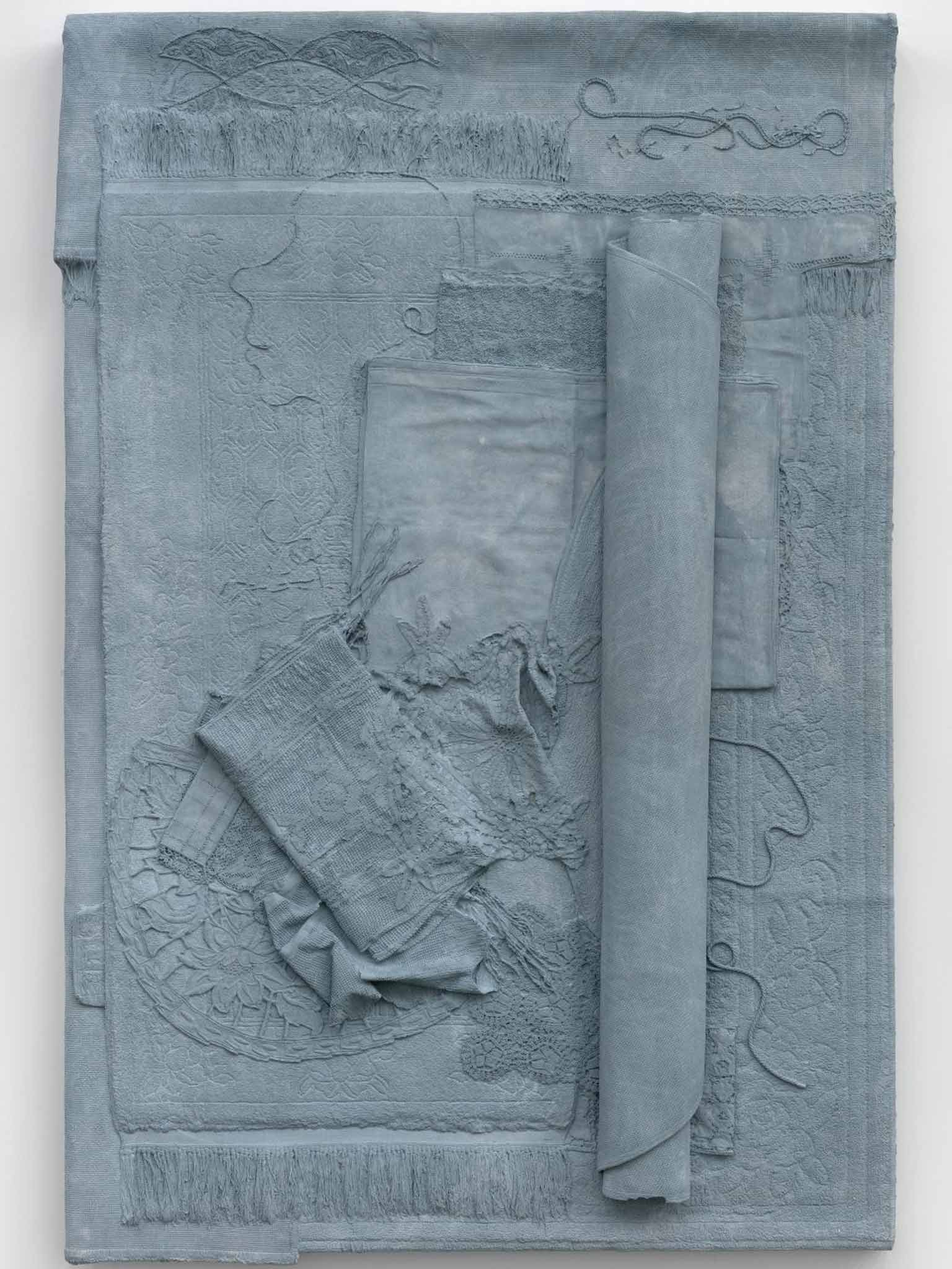 'Homonymes (II)' (2012) by Isabelle Cornaro, coloured plaster