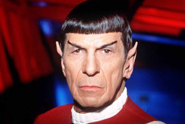 Leonard Nimoy as Mr Spock, whose expression was coveted by Alex Salmond as a young man (Paramount Pictures)