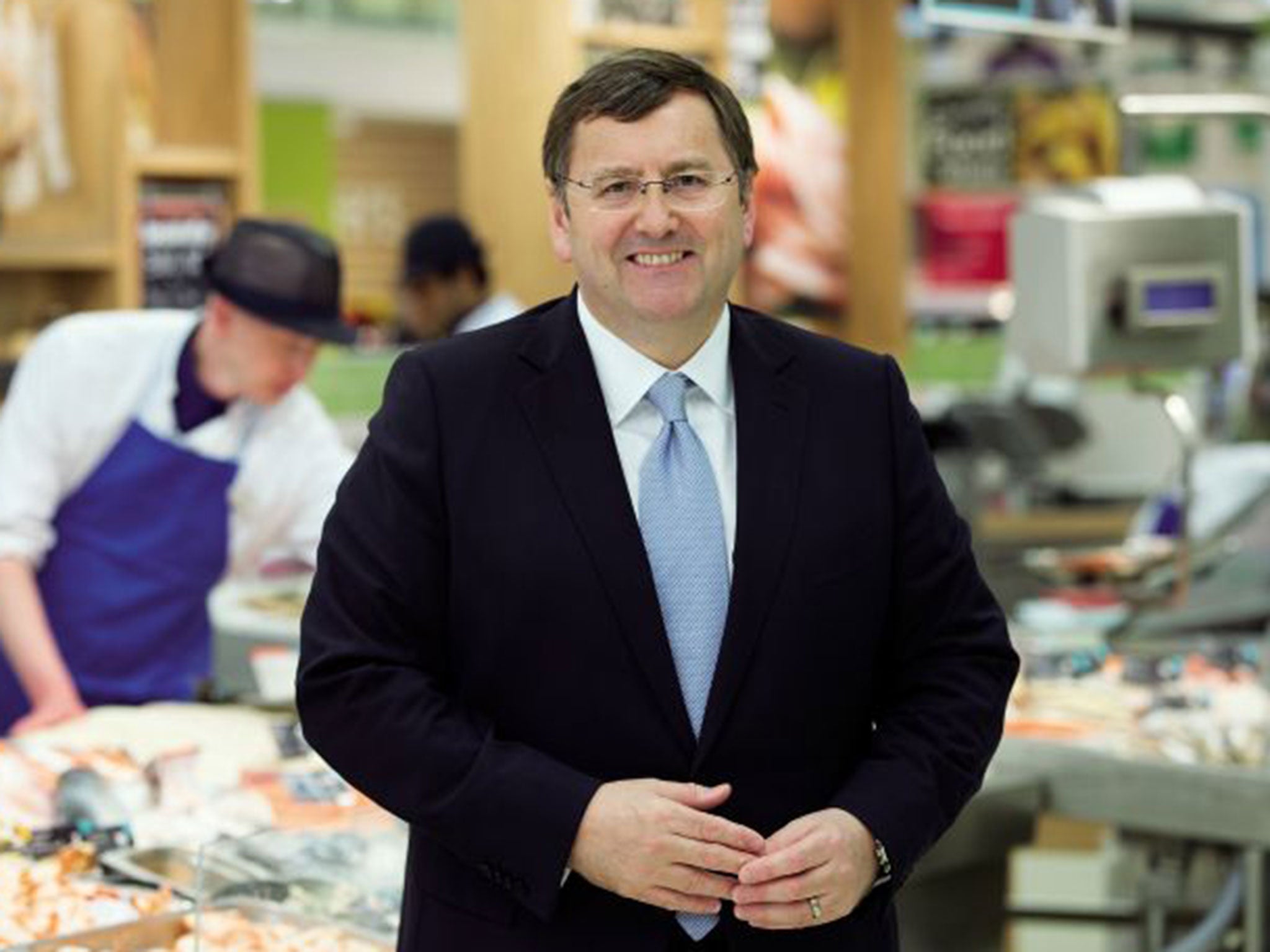 Former Tesco chief executive Phil Clarke, who began stacking shelves, left the company in July