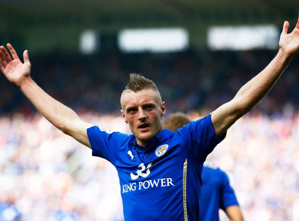 Livewire striker Jamie Vardy only broke into the Stocksbridge  first team at the age of 21
